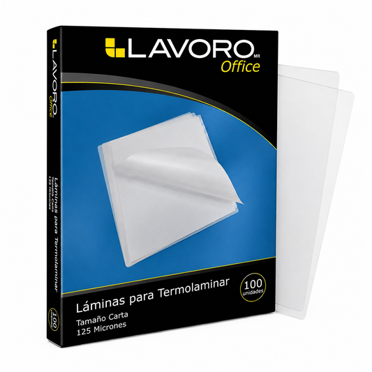 Láminas Termolaminar Carta Lavoro 125 Mic x100