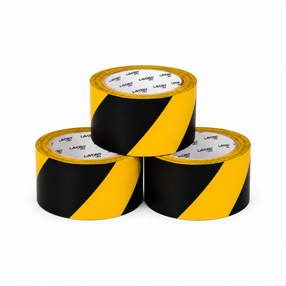 Cinta Demarcatoria Lavoro 33m x5cm x3 Rollos