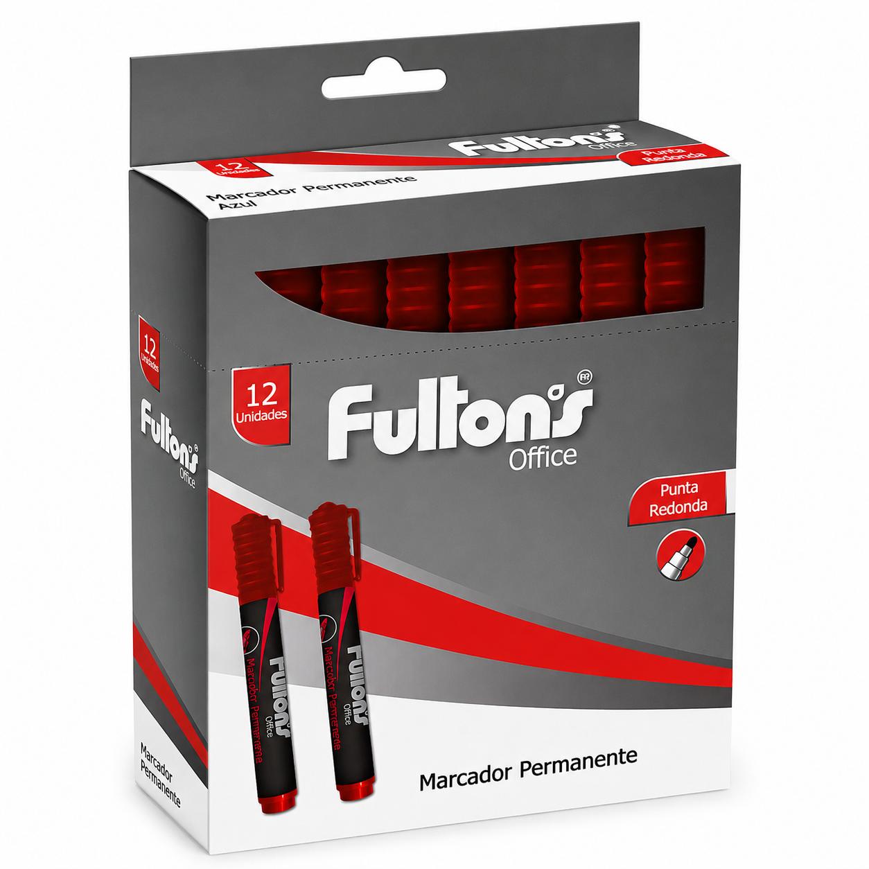 Plumones Permanentes Fultons x12